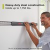 Rubbermaid Garage FastTrack 8-Piece Small Kit Black/Grey All-in-One Rail &