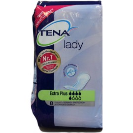 TENA Lady Discreet Extra Plus incontinence Pads 8 pack