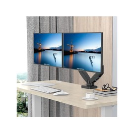 Monitor Rosewill Dual Monitor Mount, 15 to 32 Inch Each Arm Holds 4.4 to 19.8lbs