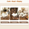 Acrylic Book Stand for Display, Clear 5mm Book Holder, 13.7