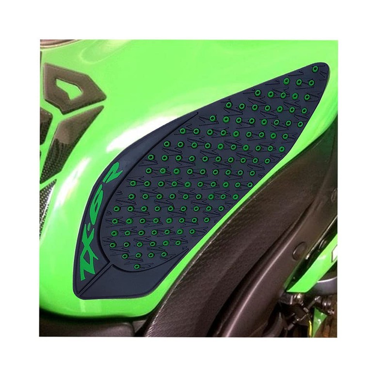 Green Gas Fuel Tank Pad Traction Side Fuel Knee Grip