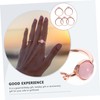 Healeved 1set Elegant Moonstone Rings for Women Promise Jewelry Present