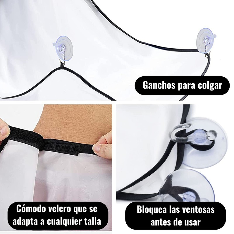 Schürze für Herren, Rasur, Maschine, Geschenk, manuelles Rasierzubehör