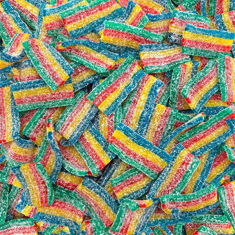 SourZap Sour Belts | 8-Ounce Pack | Bite-Size Gummy Candy