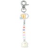Clax Obacaine Birthday Keychain November 096412 Ghost Birth Month Bead