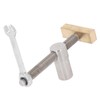 2Pcs Woodworking Desktop Clip Adjustable Workbench Fast Fixed Clamp Brass