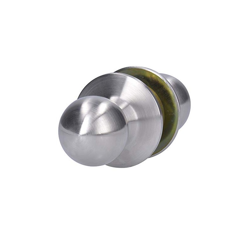 Lock Prolok 21POP Pomo cilíndrico bola función entrada, acero inoxidable,
