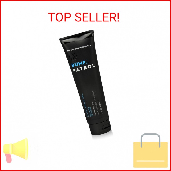 Bump Patrol Cool Shave Gel - Sensitive Clear Shaving Gel