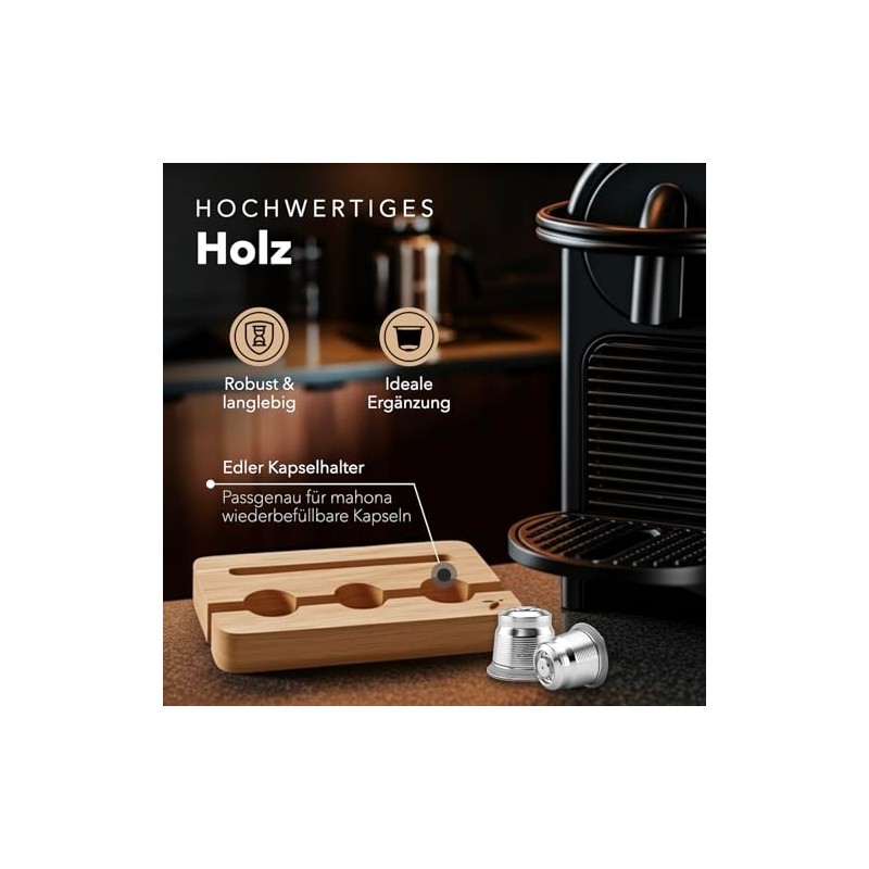 mahona Coffee Capsules Storage - Capsule Holder - Capsule Storage