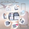 AiQInu Packing Cubes for Suitcases 7 PCS Travel Luggage Organiser