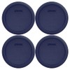 Pyrex Bundle - 4 Items: 7201-PC 4-Cup Blue Plastic Food
