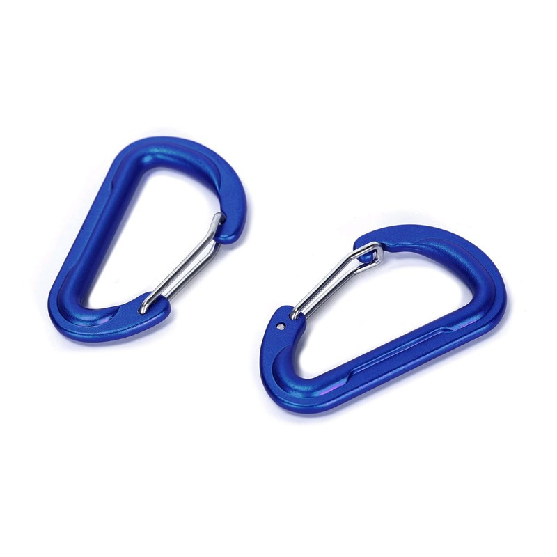 Ruimou 2pcs Blue Soft Loop Tie Down Straps with 2Pcs