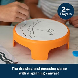 Educational Insights SpinDoodle - Fun Board Games for Adults, Teens and Kids, Party Games for Family Game Night, Funny Quick Drawing Game, Guess The Sketch, Groups of 4 Ages 8+