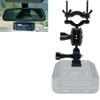 ChargerCity AccessoryBasics Rearview Mirror Stem Radar Detector Mount for Uniden