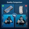Zopsc Carcasa de Buceo Impermeable, Funda Subacuática 40M, Protectora para