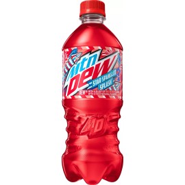 Mountain Dew Star Spangled Splash Limited Edition Flavor 20oz Bottle
