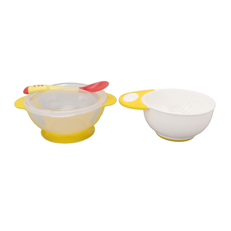 Baby Feeding Set Safe PP Silicone Compact Space Saving Discomfort