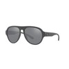 A|X ARMANI EXCHANGE Men's Ax4126su Universal Fit Aviator Sunglasses, Matte