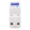 LCD Digital Energy Meter Single Phase 2P Electricity Usage Monitor