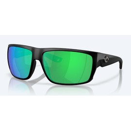 Costa Del Mar NEW Costa Del Mar FLY LINE Polarized Sunglasses Matte Black / Green Mirror Glass
