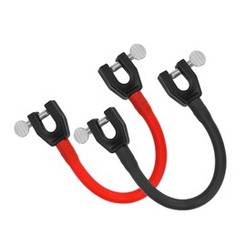 BOXOB Pack of 2 Ski Tip Connectors for Children, Ski Tip Connector Ski Training Aid Ski Training Equipment Downhill Ski Accessories Ski Connector for Beginners