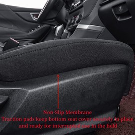 coverdream Custom Seat Covers Compatible with Select Ford Escape S,SE,SE Hybrid,SE Plug-in Hybrid 2020 2021 2022 2023 - Polyester (Black, Full Set)