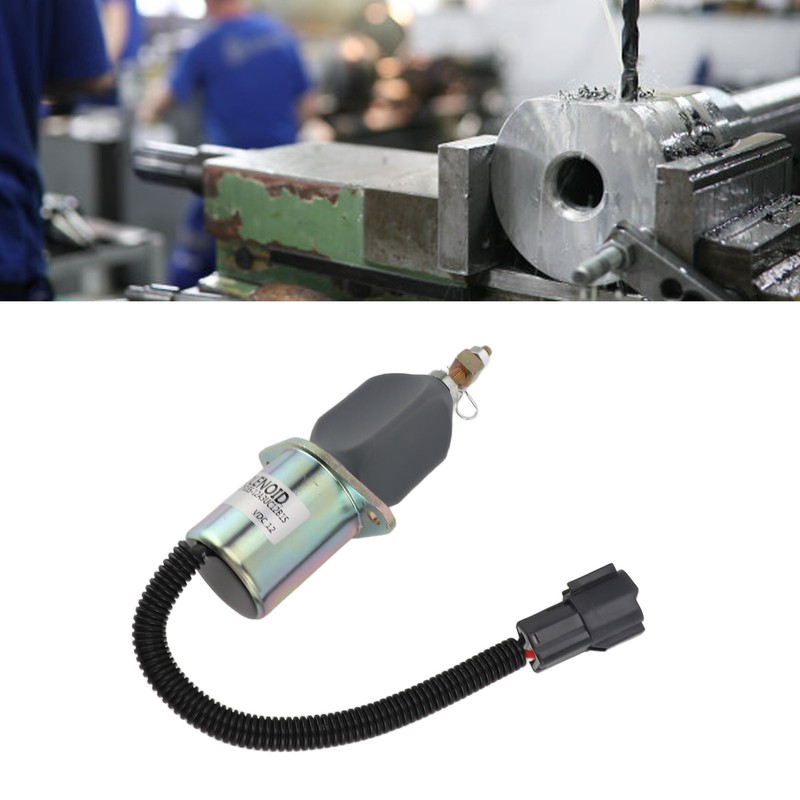 12V Fuel Shut Off Solenoid 1751ES 12A3UC12B1S Accurate Fuel Cut