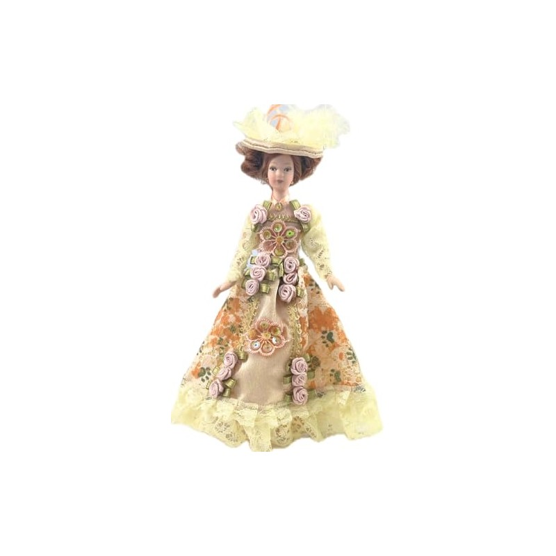 Dollhouse Miniature Lila Doll