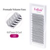Volume Eyelashes, 12D, 0.07 mm, D Curl, 11 mm, Volume