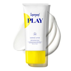 Supergoop! Supergoop! PLAY Everyday Lotion SPF 50 - Broad Spectrum Body & Face Sunscreen for Sensitive Skin - Great for Active Days - Fast Absorbing, Water & Sweat Resistant - 5.5 fl oz
