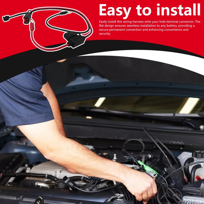 GRABOTE Wire Harness Replacement for NOCO GC008 X-Connect, Connection for