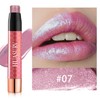 TikTok's Popular Lipstick, Glitter Included, Anti-Falling, Glossy, Metallic Lip Gloss,