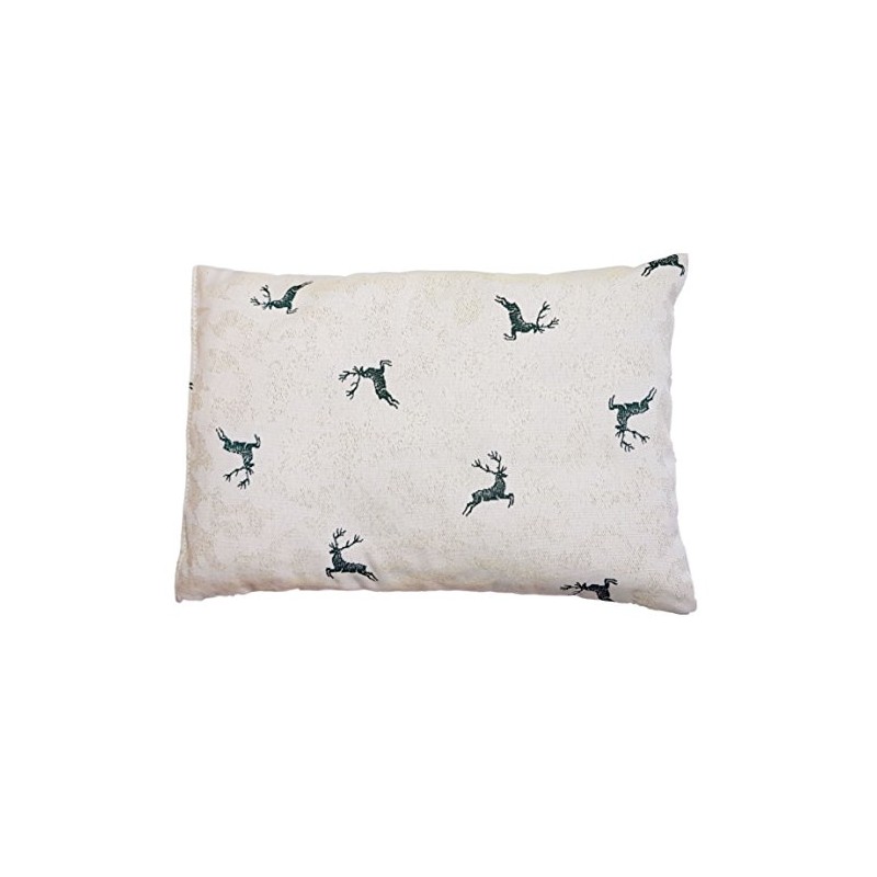 Pine Cushion Stag Green Filled with Pine Shavings Made from