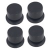Jectse 4 Sets Speaker Isolation Stand Feet Pads, 0‑3.5mm Adjustable