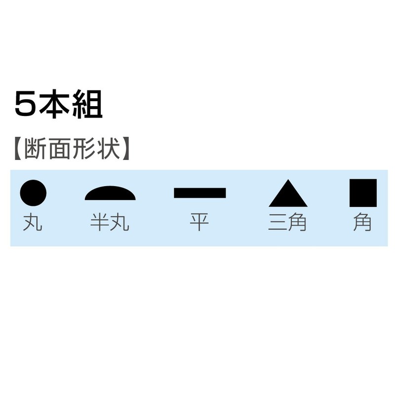 ホーザン(HOZAN) ヤスリセット 上目45 5本組 収納ケース付 K-155-L