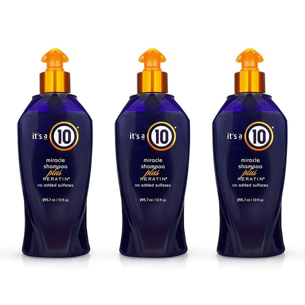 It's a 10 Haircare Miracle Shampoo Plus Keratin, 10 fl. oz. (Pack of 3)