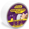 ATack Extra Sticky Clear Double-Sided Tape, Removable, 2-Inch x 20-Yards