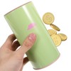 ifundom 3pcs Tinplate Money Box Ornament with Removable Lid