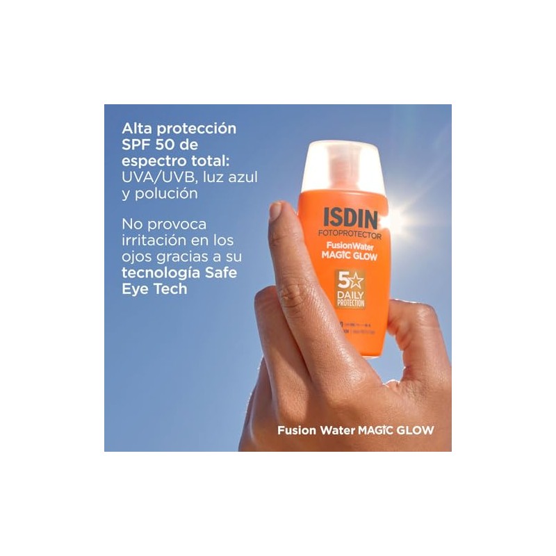 Isdin Fotoprotector Fusion Water Magic Glow SPF 50, 50 Ml