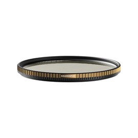 PolarPro - QuartzLine FX - GoldMorphic -Filter - 86mm - streak filter - anamorphic streak flare effect - Brass Frame - Anti-scratch / anti-oil / hydrophobic coatings