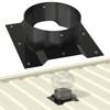 8" Roof Whirlybird Turbine Vent Adapter for Shipping Containers –