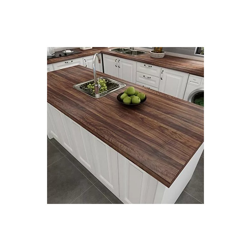 Decotalk Walnut Wood Contact Paper Wood Grain Contact Paper 17.7x120