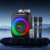 VEVOR Karaoke Machine for Adults, 30W, 6.5-inch Portable Bluetooth Speaker