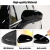 Adzfel Compatible with Ford Fusion Side Mirror Cover Cap 2013