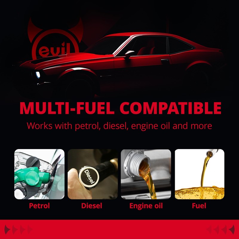 EVIL ENERGY 6AN 3/8" Fuel Line, CPE Rubber 3/8 Push