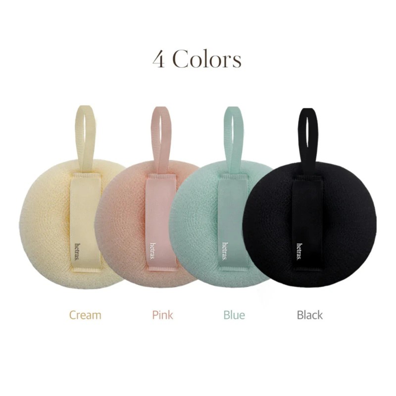 HETRAS New Deep Clean Shower Ball (4ea) – Exfoliating Mesh