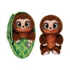 Fiesta Sloth Swaddle Babies - Stuffed Animal Keepsake and Baby
