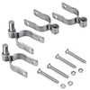 Insaga 2 Pack 2-3/8'' Chain Link Fence Gate Post Hinge,