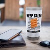 Vintage Keep Calm Eat Tteokbokki Food Lover Stainless Steel Insulated