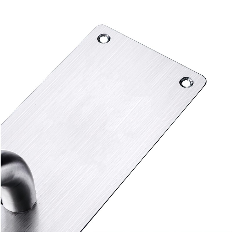 Stainless Steel Door Pull Handle Plate Commercial Door Handle, Door